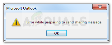Как исправить ошибку Outlook при подготовке к отправке общего сообщения