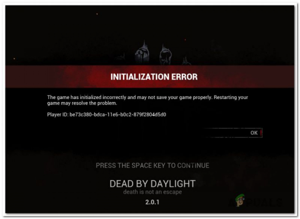 Как исправить ошибку инициализации Dead By Daylight?