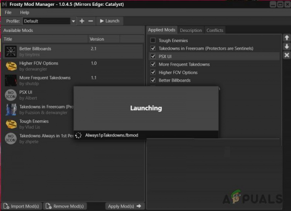Frosty Mod Manager не запускает игры [Исправления]