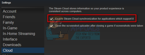 Как удалить сохранения Steam Cloud