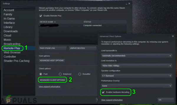 Исправлено: Steam Remote Play не работает