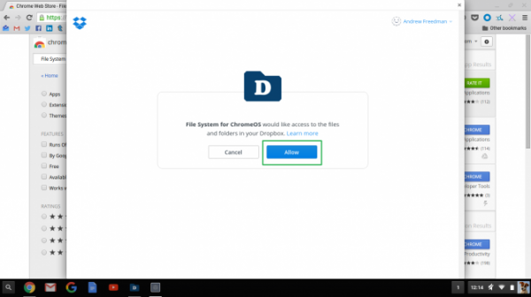 Как добавить Dropbox или OneDrive в приложение “Файлы” в Chrome OS