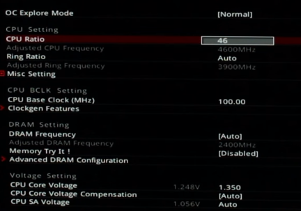 Как разогнать Skylake 6600K