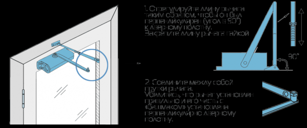 Все о доводчиках для входных дверей