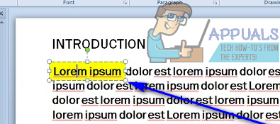 Как выделить текст в PowerPoint