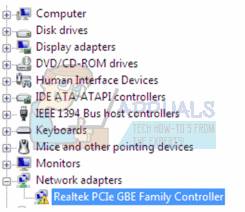 Как исправить «У адаптера Realtek PCIe GBE Family Controller возникают проблемы с драйвером или оборудованием»