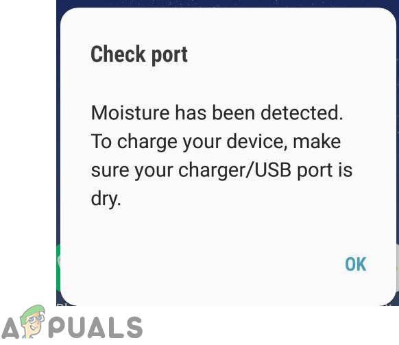 Исправлено: сообщение «Обнаружена влага» не исчезнет в Galaxy S8.