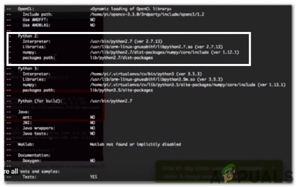 Как установить OpenCV на Raspberry Pi?