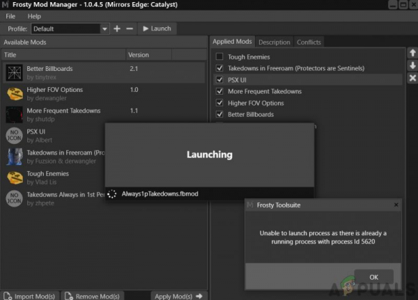 Frosty Mod Manager не запускает игры [Исправления]