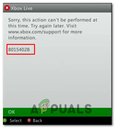 Как исправить ошибку Xbox Live 8015402B?