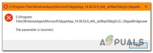 Как исправить ошибку SkypeBridge.exe в Windows 10