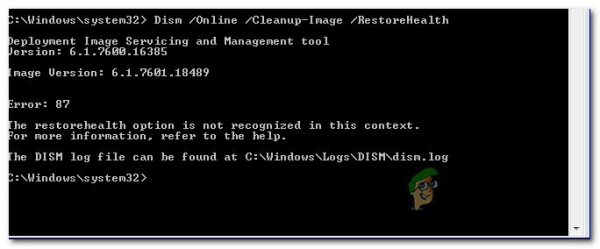 Исправлено: ошибка DISM 87 в Windows 10